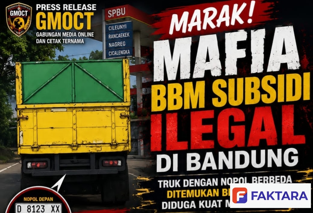 Marak Mafia BBM Subsidi Ilegal di Bandung, Truk dengan Nopol Berbeda Ditemukan Beroperasi, Diduga Kuat Milik H. OD